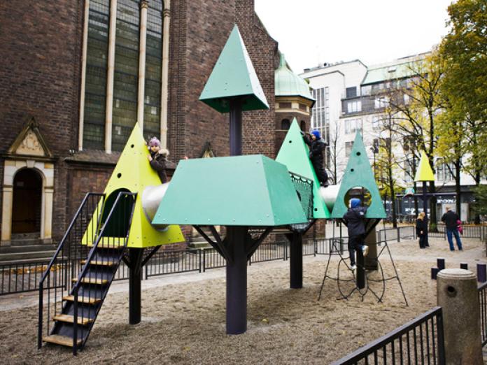 Sankt Nicolai Kirke legeplads