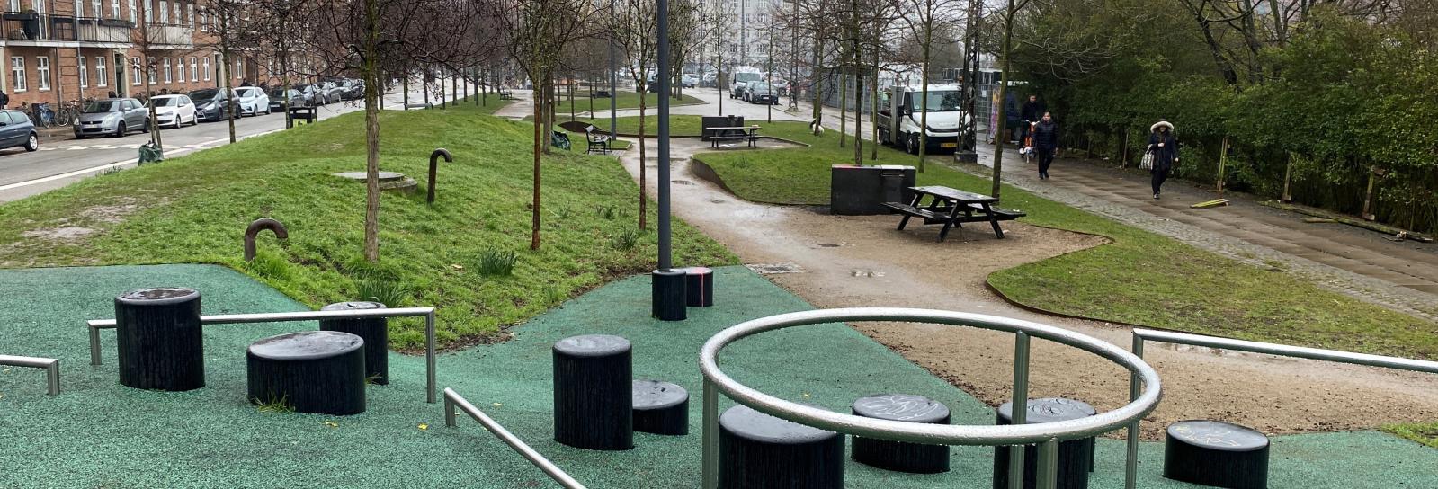 Legepladsen på Sønder Boulevard ved Carlsberg Station